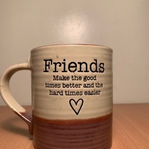 Friendly Message Coffee Mug. 17oz
